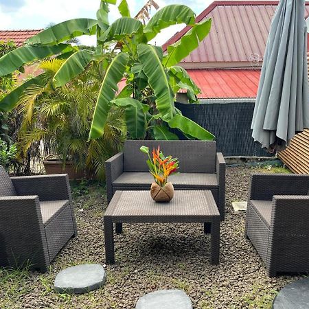 Agreable Appartement En Rez-De-Jardin A 450M De La Mer 생트안느 외부 사진