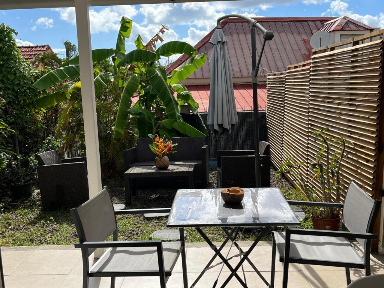 Agreable Appartement En Rez-De-Jardin A 450M De La Mer 생트안느 외부 사진
